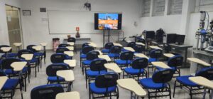 Palestra sobre válvula de controle globo realizada pela Valtek Sulamericana na ETEC de Mogi Mirim